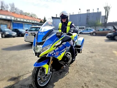Bytomska drogówka wyjechała na motocykle - sezon już się zaczął